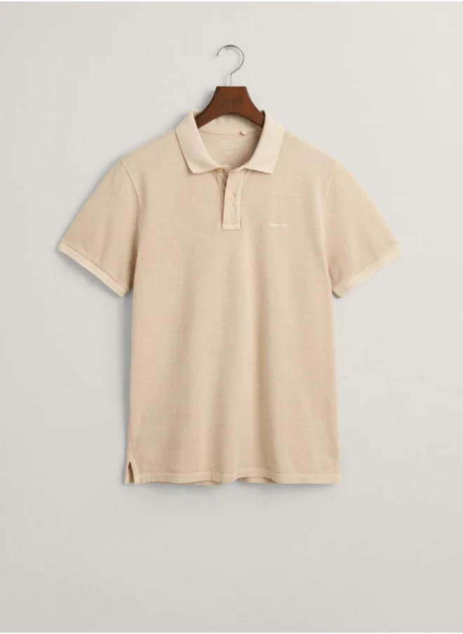 GANT Gant Sunfaded Piqué Polo Shirt