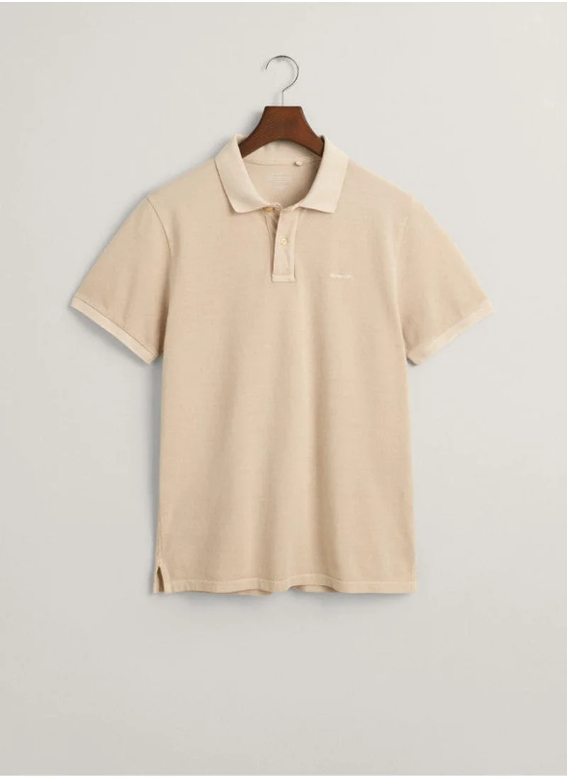 غانت Gant Sunfaded Piqué Polo Shirt