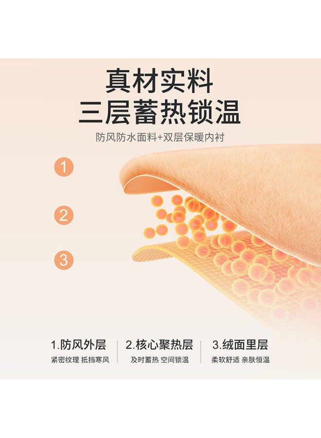 XTEP Warm Gloves For Women, Winter Riding Windproof And Cold-resistant Cycling Bicycle Men's Special Touchscreen 2025 Edition - Image 4