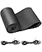 BELINOUS Universal Leather Car Steering Wheel Cover Stitch On Wrap Size M4 Black - Image 2