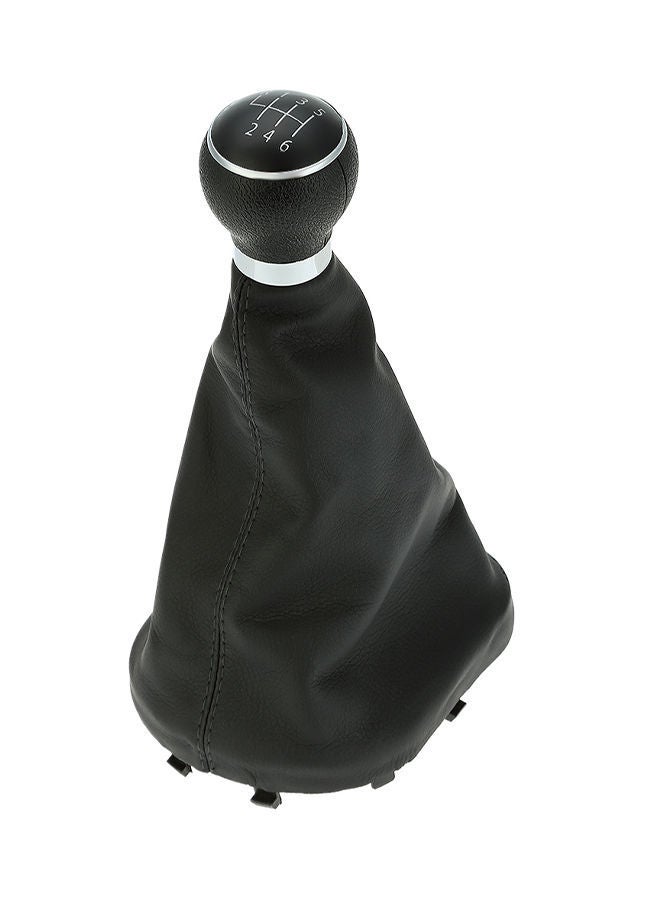 NIBEMINENT 6 Speed Gear Shift Knob Gaiter Boot Replacement Kit - Image 1