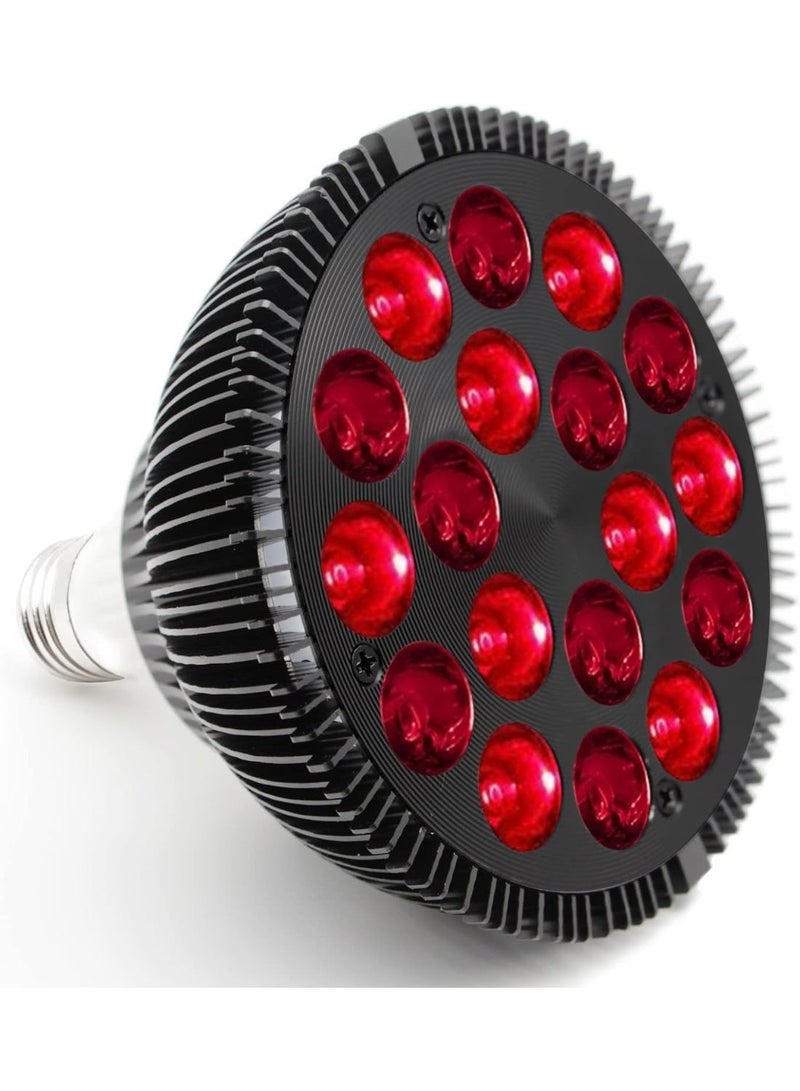 KASTWAVE Red Light Therapy Lamp, 660nm and 850nm Near-Infrared Combo Wavelength,  Infrared Light Therapy Lamp Device for Skin Care and Relaxation (Only Bulb) - Image 1