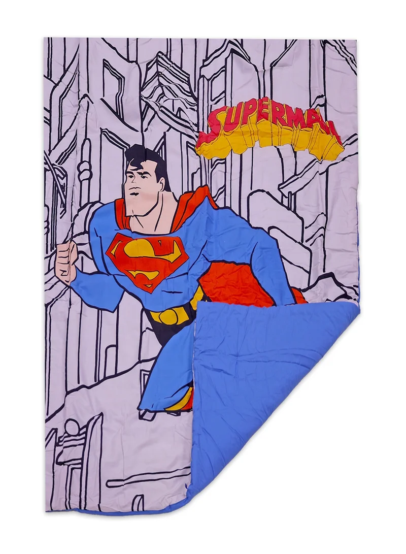 Warner Bros. Superman Superhero Comforter Sets - Kids Twin/Full Bed Set