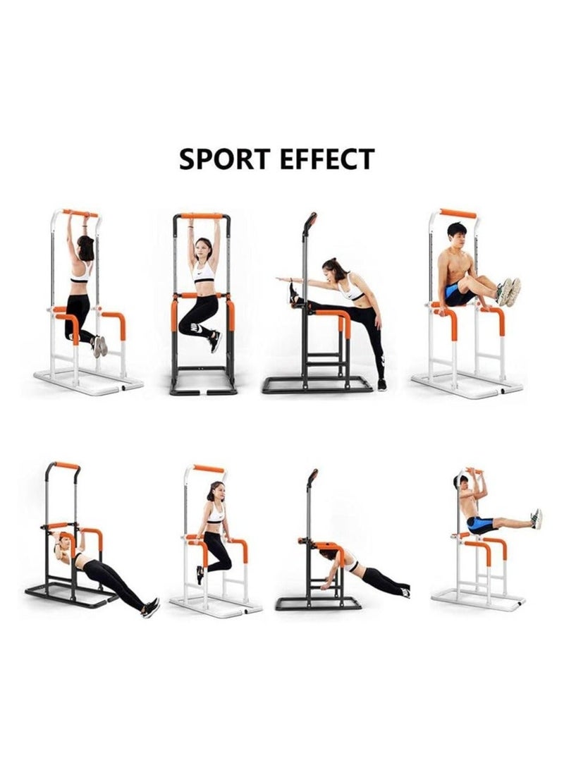 WALALLA Fitness Pull Up Station Equipment, Power Tower Trainer ,Height Adjustable Dip Stands ,Home Gym Indoor Pull Up Bar Horizontal Bars Multifunction Sport Fitness Equipment Workout - Image 4