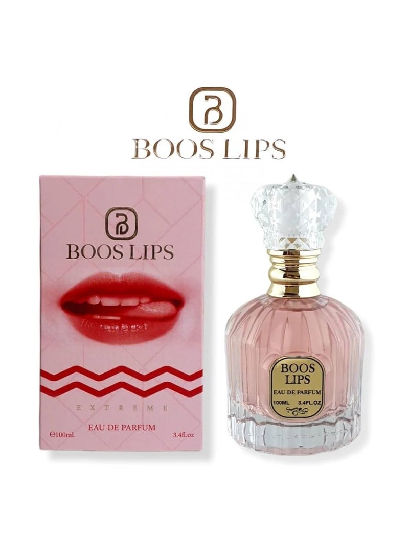 almusbah perfumes Boos Lips EDP 100 ml 