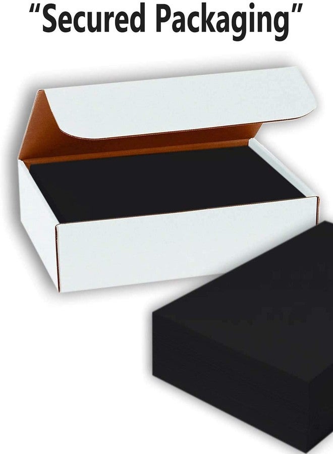 Hamilco 6x9 Black Cardstock Paper 80 lb Cover Card Stock 100 Pack - Image 4