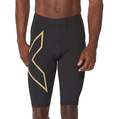 2XU Mcs Run Compression Short, Black/Black Reflective, Large - Image 1