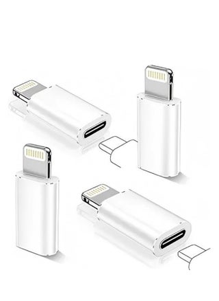 (2-Pack) USB-C Female to Lightning Male Adapter
