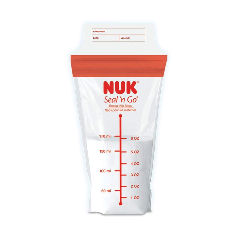 NUK Simply Natural Seal n' Go Breast Milk Bags - Image 1