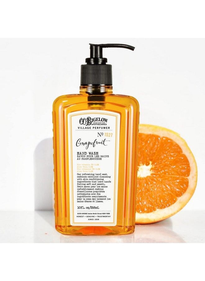 C. O. Bigelow C.O. Bigelow Hand Wash Grapefruit No.1527 Village Perfumer Moisturizing Hand Wash For Bathroom & Kitchen With Aloe Vera 10 Fl Oz Pack Of 2  - Image 5
