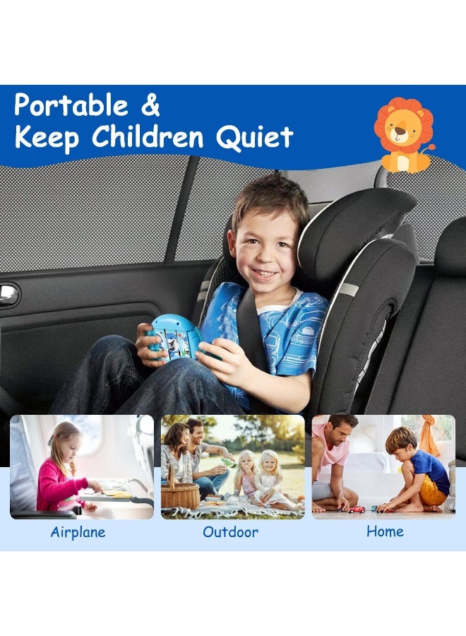 Rotating Puzzle For Kids 3 4 5 6 7 8 Year Old, 4 Puzzles In 1, Toddlers Travel, Car, Airplane, Road Trip Activities, Fine Motor Skills, Fidget, Gift For Boys  Girls Ages 3+(Fishes) - Image 4