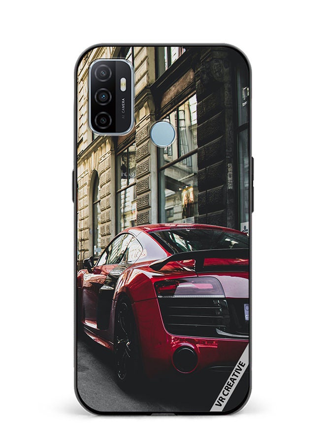 VR CREATIVE Protective Case Cover For Oppo A53 Audi R8 Design Multicolour - Image 1