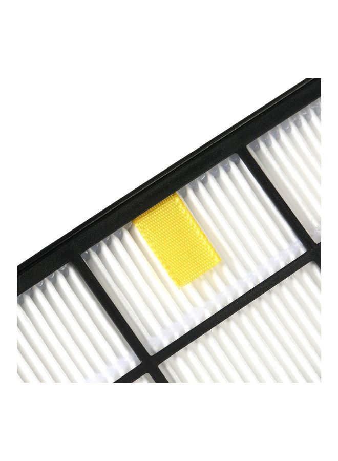 NIBEMINENT 12-Piece Replacement Accessories Kit For iRobot Roomba Cleaner H21096 White/Black/Yellow - Image 4