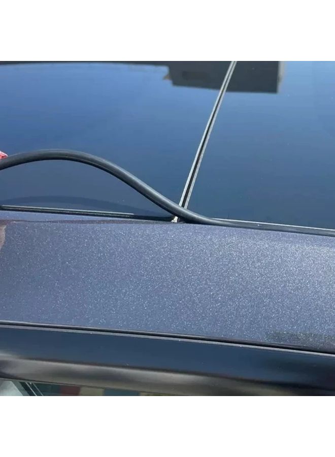 Black Windshield Roof Wind Guard Noise Reduction Seal Kit for Model 3 - Image 3