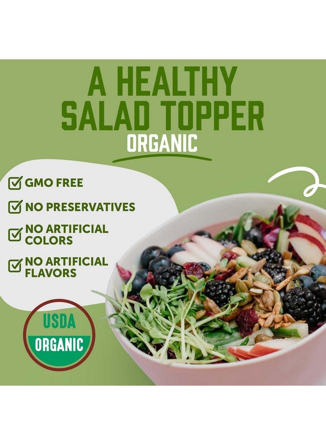 Natursource naturSource Organic Salad Topper - Salad Toppings, Salad Mix, Salad Toppers Seeds and Cranberries, Crunchy, Mixed Seeds for Salad, Oatmeal or Yogurt, Gluten Free, Organic - 32 Oz (2 Lb) (Pack of 3) - Image 4