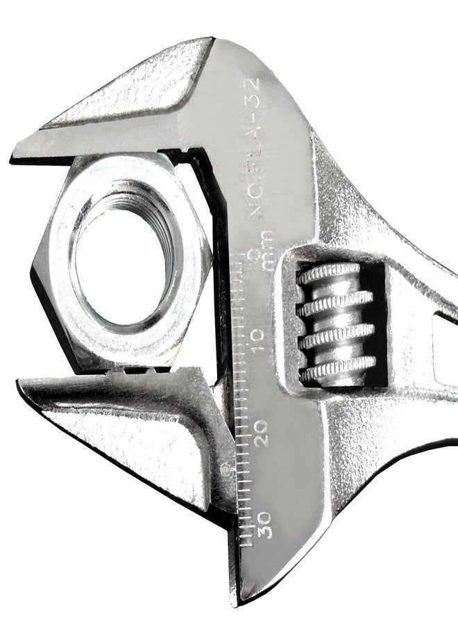 FUJIYA Tools, FLS-53G-F, Short Adjustable Wrench with Grip - Image 5