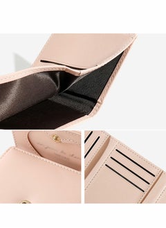 Excefore Small Wallet, Cartoon Cute Wallet for Girls, Trifold Wallet Slim Coin Purse Cash Pocket ID Window, PU Leather Slim Purse  - Image 5