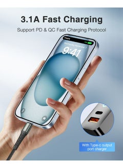 LENOK LENOK USB C Charger Cable 60W type C to type C Cable PD 3.0,Compatible with iPhone 15/15 Pro/Samsung Galaxy S23/22/Z Fold/Z Flip/Google Pixel 7/MacBook Air iPad Pro/Mini iPad 10, etc.  - Image 3
