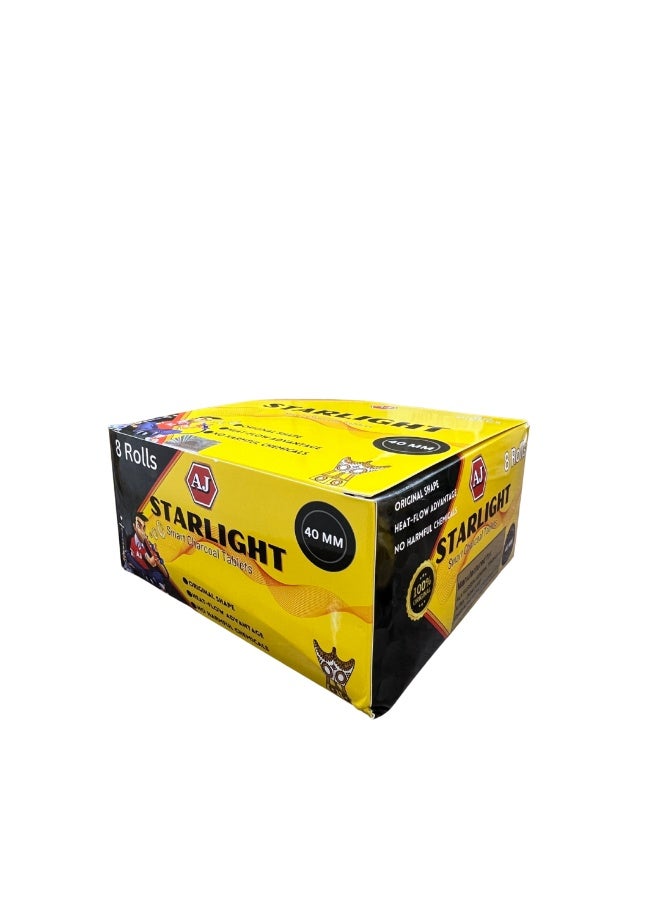 Starlight 80-Piece 40mm Quick Ignite Bakhoor Charcoal Pack  - Image 2
