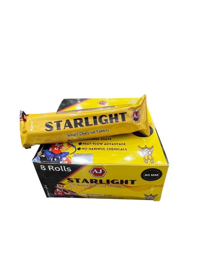 Starlight 80-Piece 40mm Quick Ignite Bakhoor Charcoal Pack  - Image 3