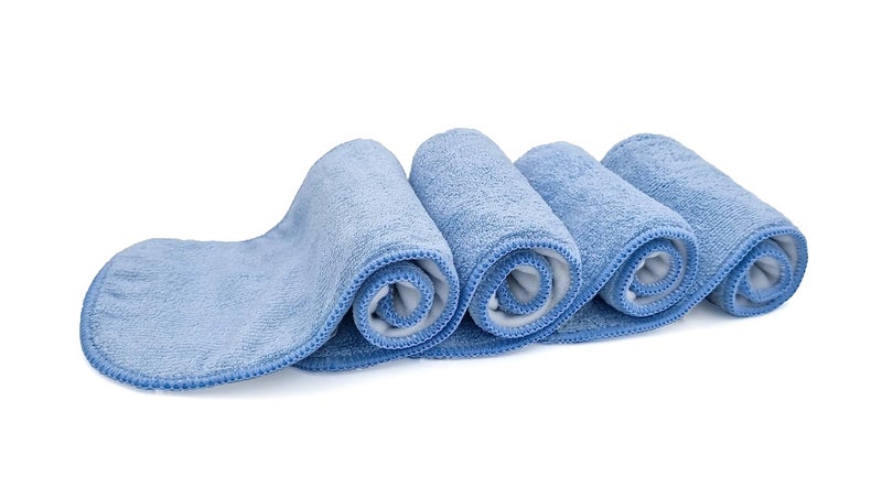 SOFTSPUN Microfiber 4 Layer Baby Diaper Inserts for Cloth Diaper, Pocket Diaper Set Of 4, Large, Age 4-30 Months Washable Reusable Ultra Absorbent Super Soft & Comfortable for Babies. - Image 2