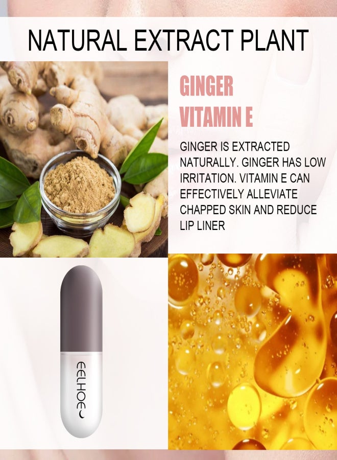 إيلهو، مُحسّن للشفاه، خلاصة العناية بالشفاه، مُكبّر طبيعي للشفاه، مُلمّع للشفاه، يُرطّب الشفاه ويُقلّل من الخطوط الدقيقة، للاستخدام ليلاً ونهاراً - Image 2