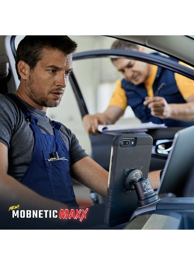 MOB ARMOR MobNetic Maxx - Magnetic Phone Mount - Cell Phone Holder - Mobile Phone Holder for Car, Truck, Boat, ATV - Smartphone Mount & Holder - Compatible with iPhone and Android - Image 4