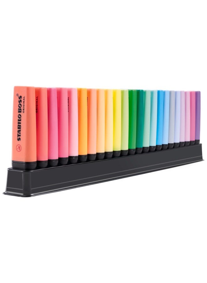 ستابيلو مجموعة أقلام التحديد الأصلية من ستابيلو بوس، مجموعة من 23 قلمًا، متعددة الألوان - Image 1