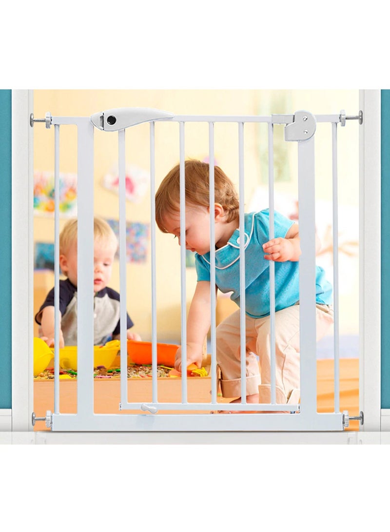Baby Safe بوابة أطفال مزودة بإضاءة LED قابلة للتمديد بسهولة - 45 سم - Image 3