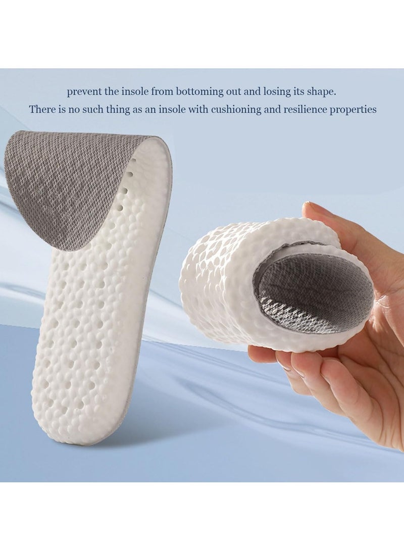 NajmStyle Running Shock Absorbing Shoe Insoles, 4D Cloud Technology Insole Super Soft,4D Sports Memory Foam Insoles,Elastic Strong Arch Shock-Absorbing Insoles for Men Women - Image 3
