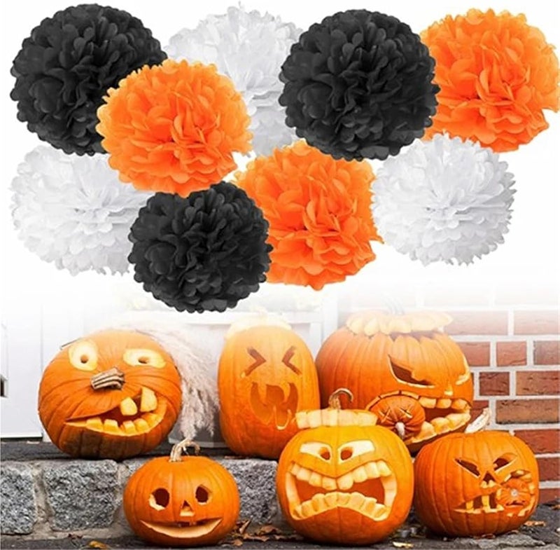 4 Sets Paper Flower Balls DIY Colored Ball Wedding Bridal Shower Birthday Christmas Party Decor Garland - Image 5