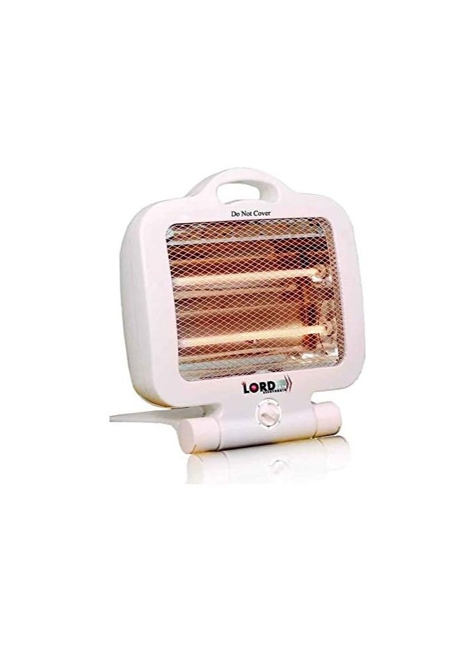 Lordian Wardian Electronic Quad Heater, 1000 Watt, 2 Candles, Can Be Operated With Two Candles Or One Candle Ventilation Holes, Fast Heating _ One Year Warranty _ Color White  - Image 1