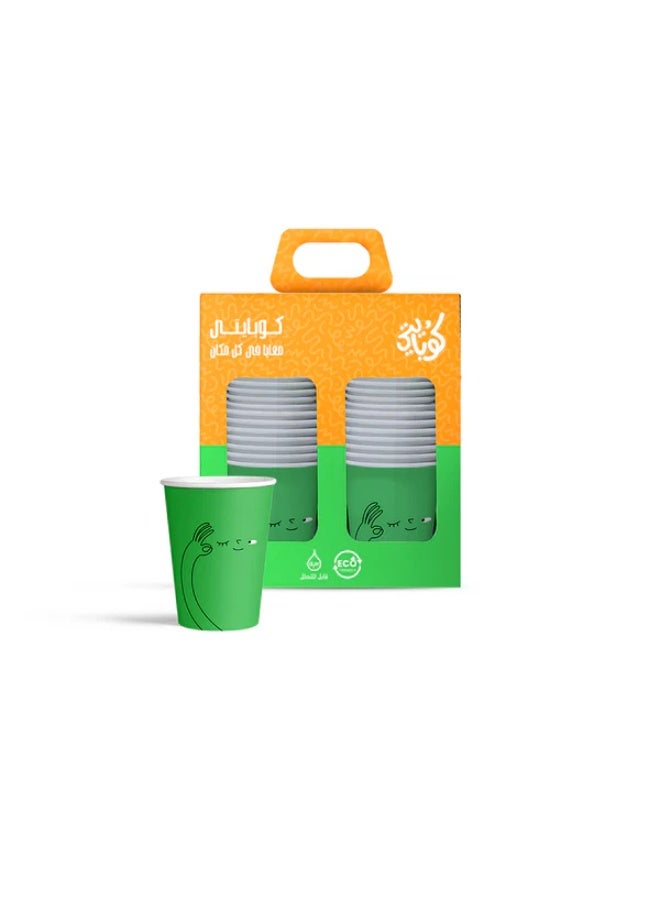 Kobayti paper cups 12 oz - 30 pcs - Image 1