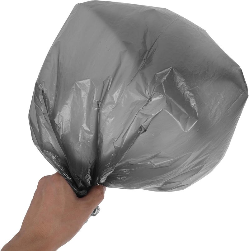 Biodegradable Trash Bags Roll 100Pcs 2.6 Gallon Black Small Garbage Bags Starch-Based Kitchen Bathroom Trash Can Liners for Home Office - Image 3