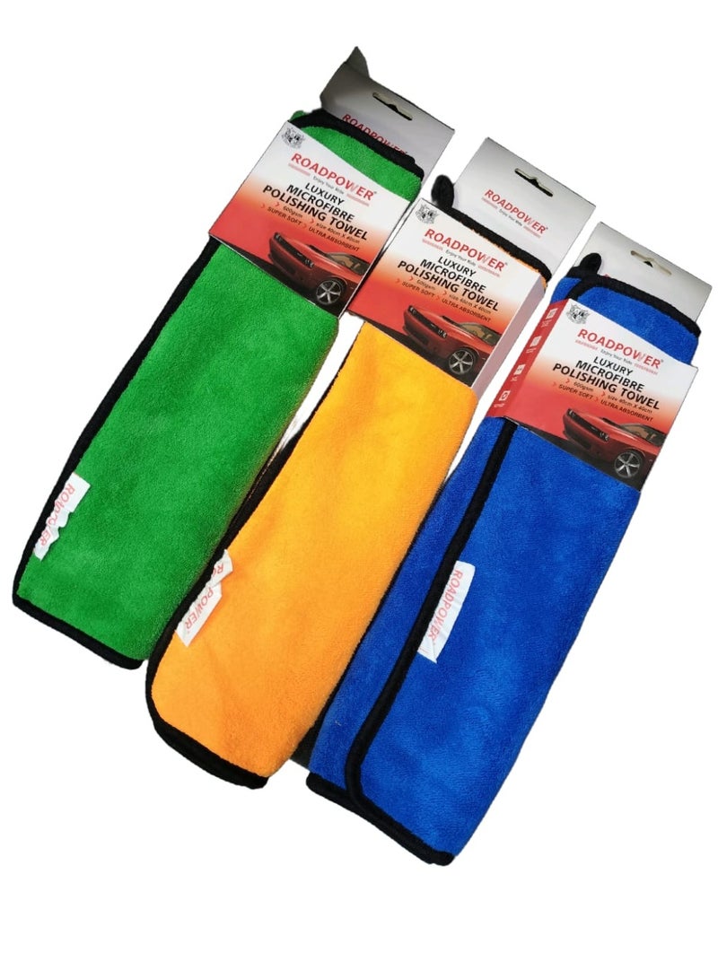 RoadPower Road Power Luxury MicroFiber Polishing Towel - Image 1