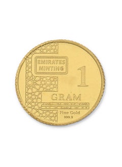 FK Jewellers Emirates Minting Burj Khalifa 1 Gram Gold Coin 999.9 Purity  - Image 2
