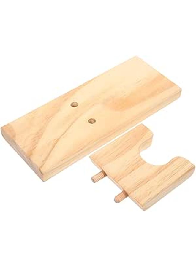 Wooden Hot Glue Sprayer Holder Stand Stable Organizer for DIY Crafting - Image 1