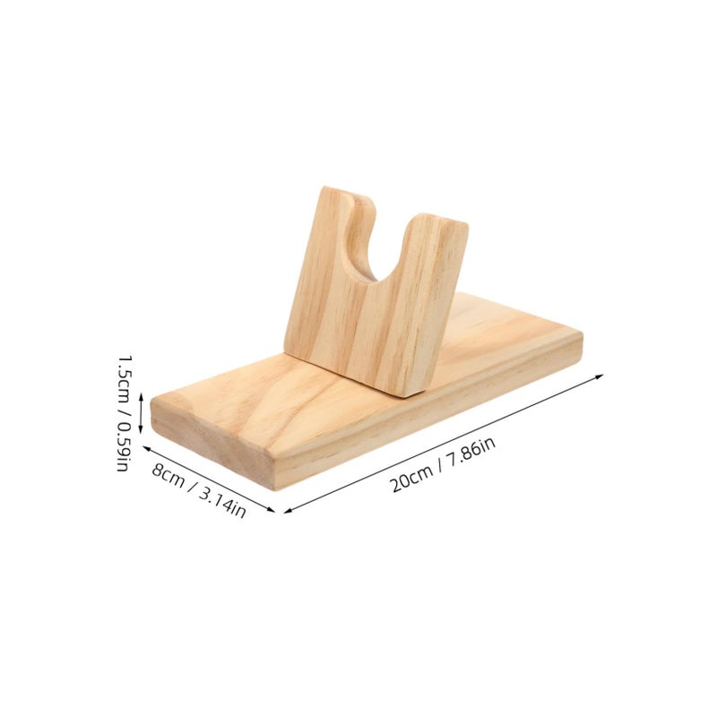 Wooden Hot Glue Sprayer Holder Stand Stable Organizer for DIY Crafting - Image 3