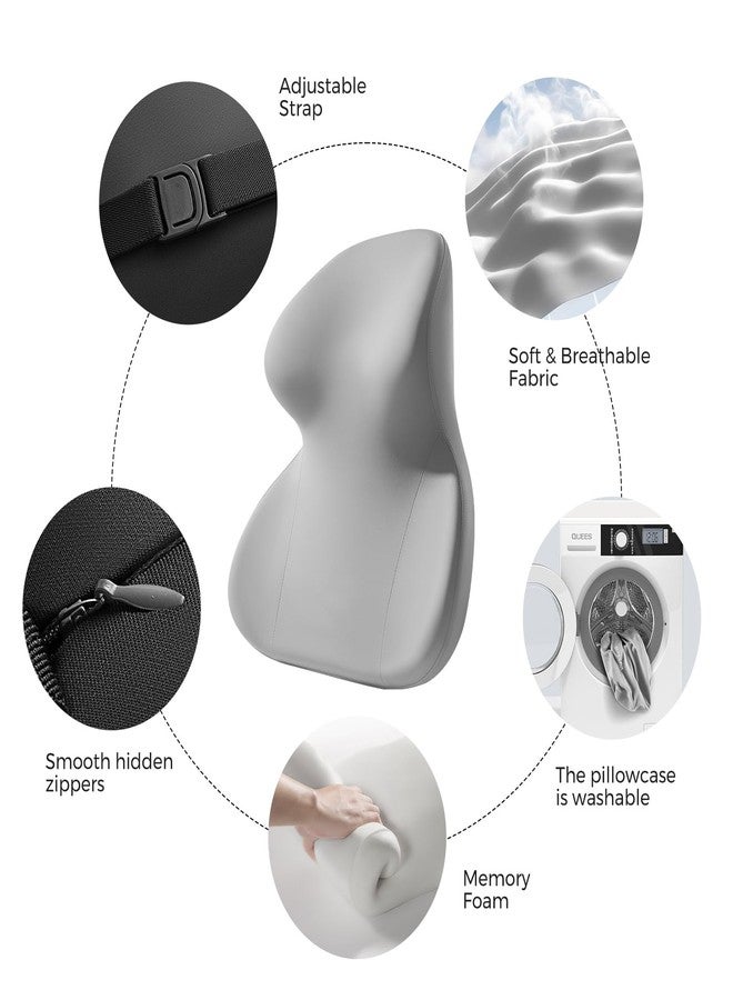 BEBAS Car Headrast Pillow - Ergonomic Neck Rest Seat Support - Image 3