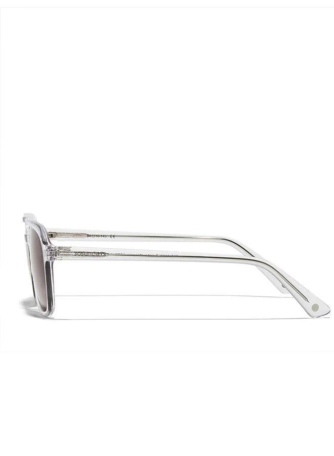 30Sundays 30Sundays NAVIGATOR,Men Sunglasses, Aviator Sunglasses, UV Protection: UV400 (Transparent,Brown)