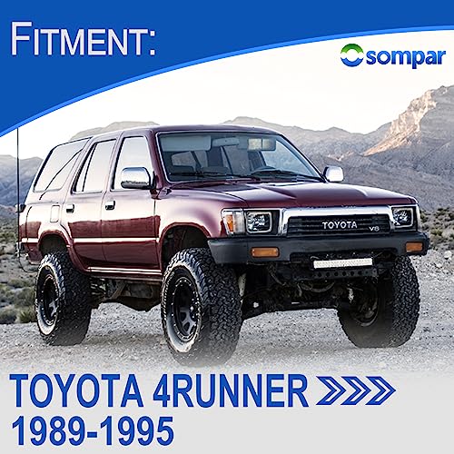 Osompar Center Cup Holder Compatible with 1989 1990 1991 1992 1993 1994 1995 Toyota 4Runner Replaces 55620-89103 5562089103 Instrument Panel - Image 2