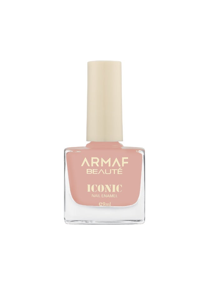 Armaf Beaute Iconic Nail Enamel 015 Tiffany, 9ml | High Shine Nail Polish | Chip-Resistant Formula | Smooth Gloss Finish | Long-Lasting & Easy Application - Image 1