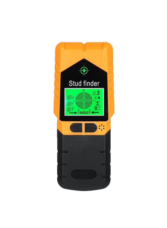Stud Finder Wall Scanner 6 in 1 Stud Detector with Magnet Physical Nail Finding Function Wall Detector for Wood Metal and AC Wire Detection LCD Display and Audio Alarm  - Image 1