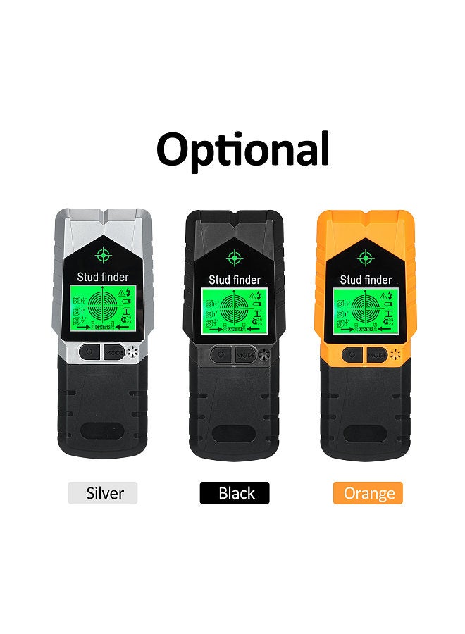 Stud Finder Wall Scanner 6 in 1 Stud Detector with Magnet Physical Nail Finding Function Wall Detector for Wood Metal and AC Wire Detection LCD Display and Audio Alarm  - Image 3