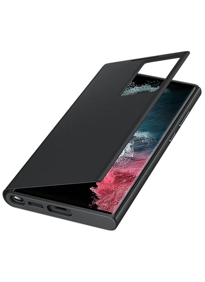 RedMapleTEK - Suitable for Samsung Galaxy s22 ultra chip phone case official smart window protection case - Image 1