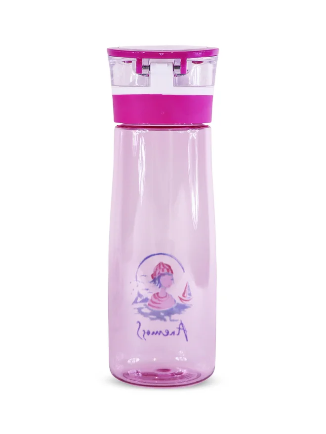 أنيموس زجاجة ماء أنيموس بتصميم فتاة بحار من مادة التريتان بسعة  مل