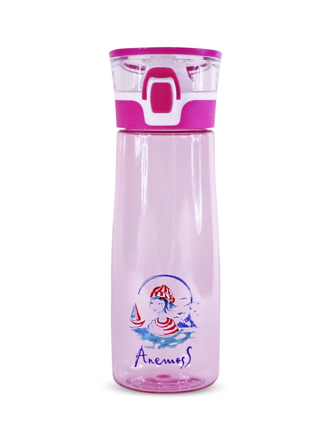 Anemoss Sailor Girl Pattern Tritan Water Bottle 600ml - Image 1