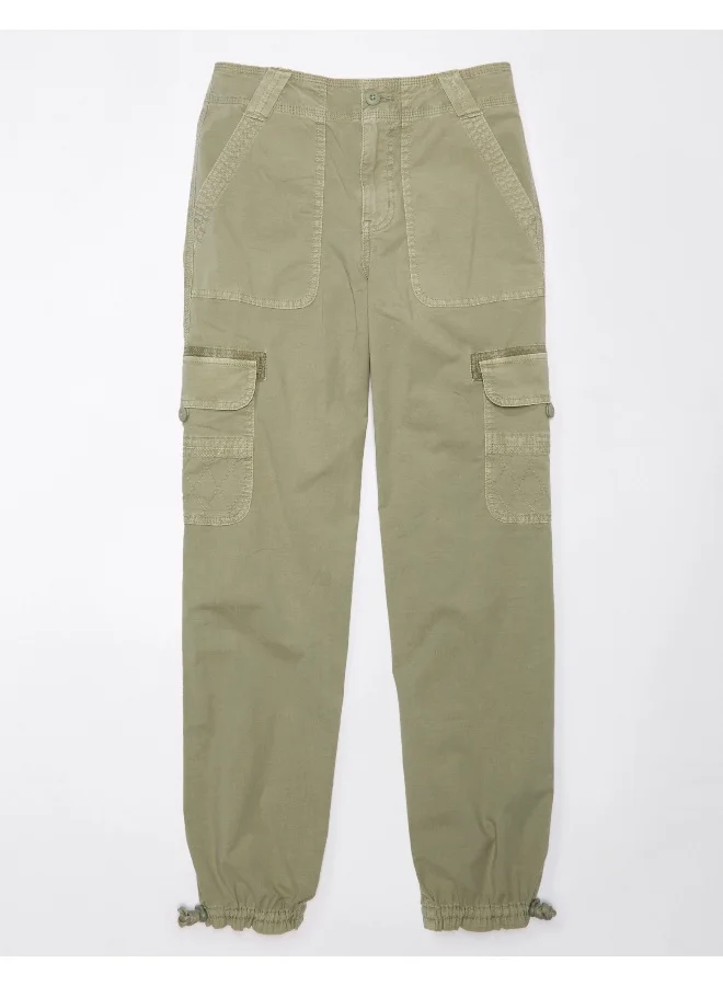American Eagle High Waist Baggy Cargo Joggers