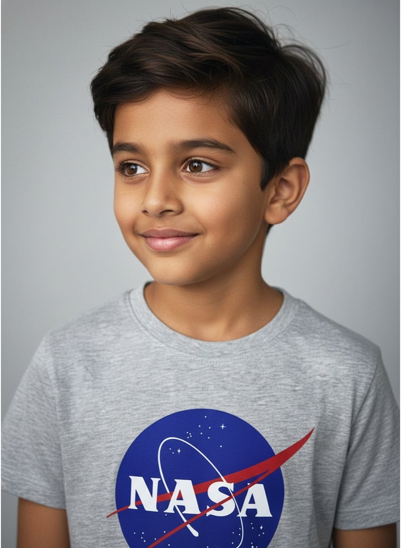 general T-SHIRT BOYS NASA 8-14 YRS PRINT S/S FZ - Image 4