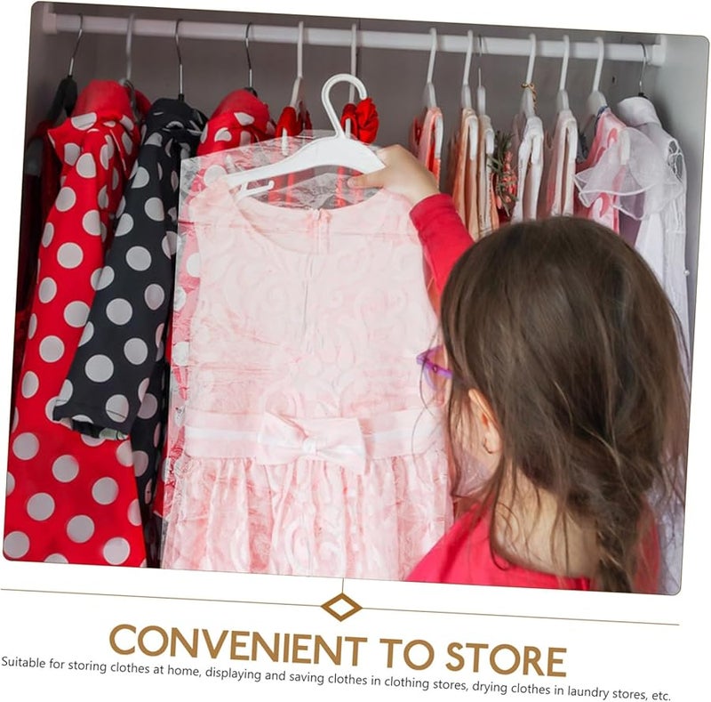أكياس ملابس قابلة لإعادة الاستخدام ومقاومة للماء 60 قطعة، شنط تعليق بلاستيكية لتخزين الملابس للسفر - Image 5